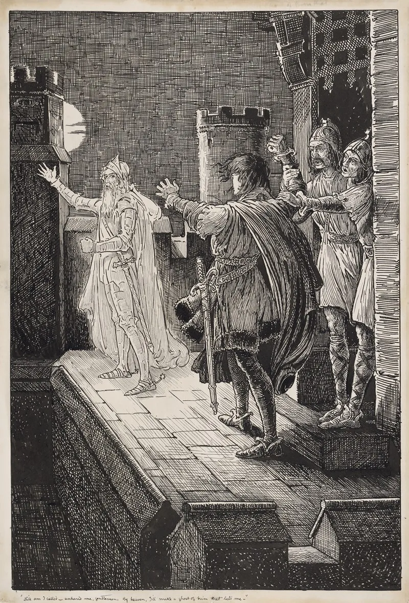 Hamlet Still Am I Called Unhand Me Gentlemen By Heaven Ill Make A Ghost Of Him That Lets Me