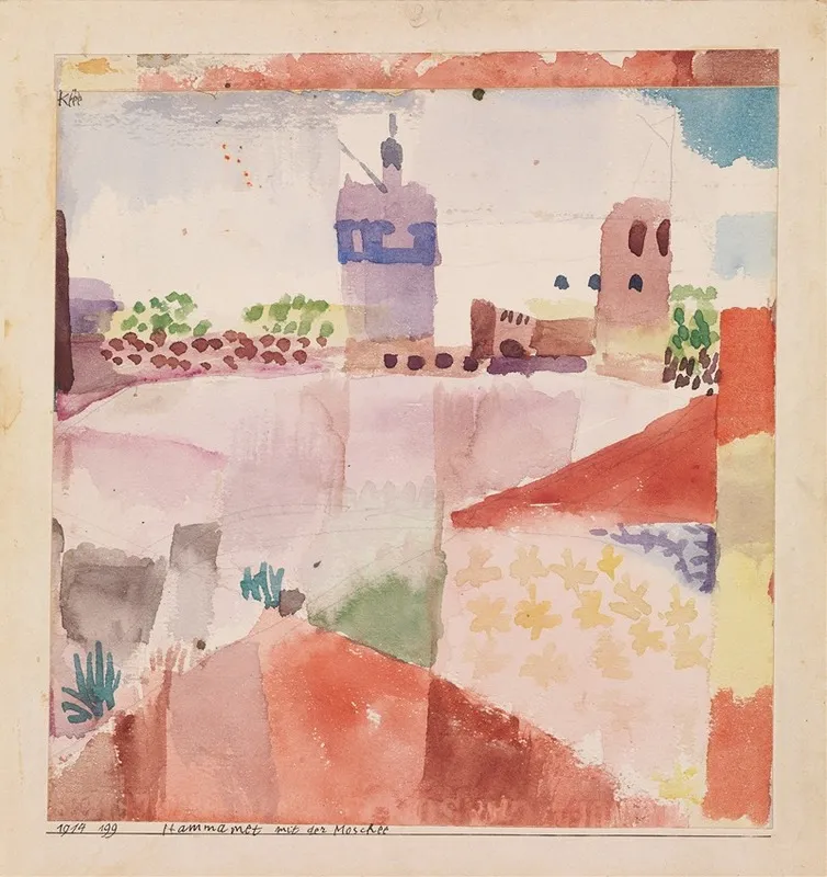 Hammamet With Its Mosque