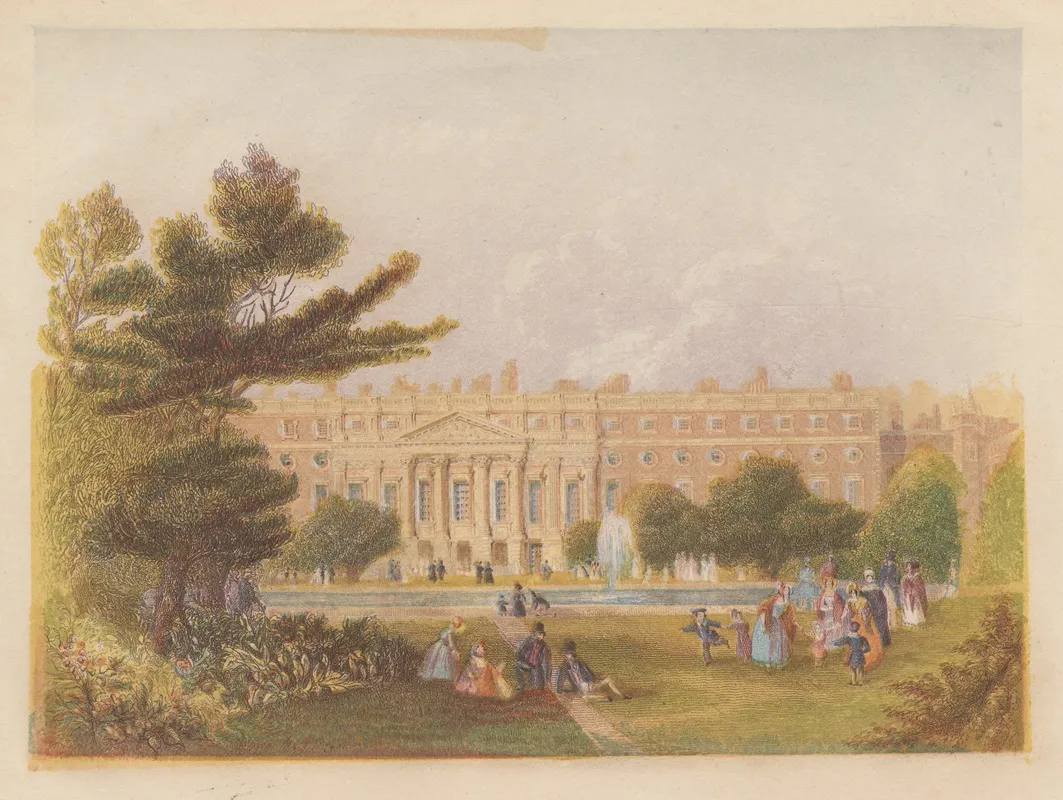 Hampton Court 2 Wall Art by Bradshaw &amp; Blacklock - High-Resolution Digital Print