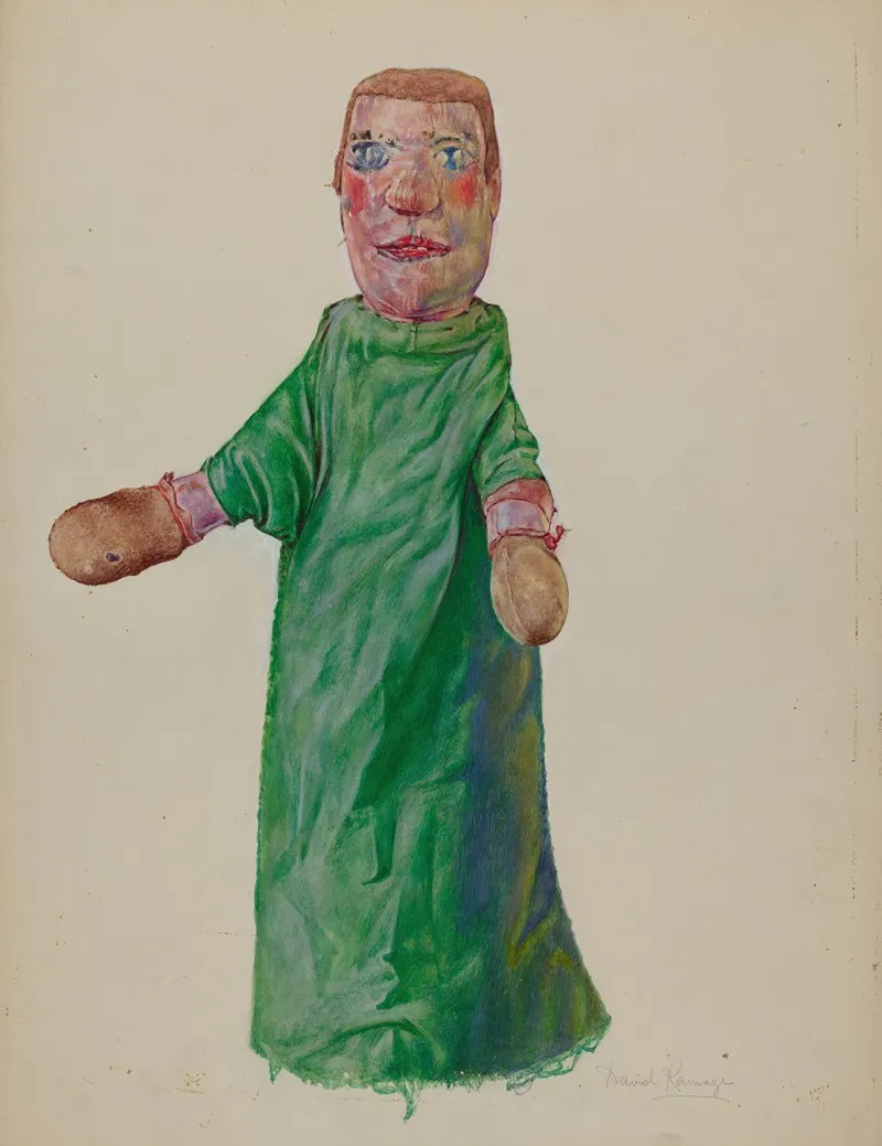 Hand Puppet Boxer