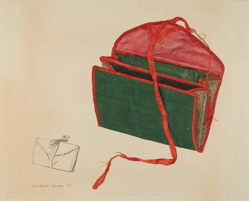 Handbag 6 Wall Art by Louella Long - High-Resolution Digital Print