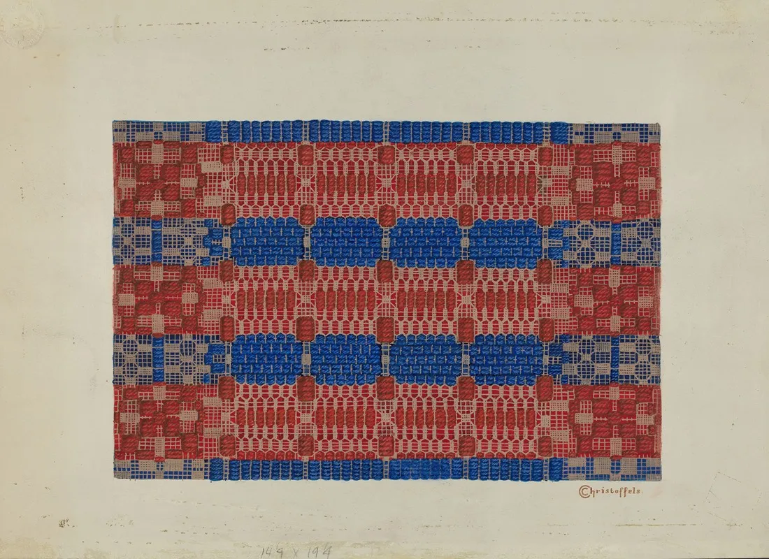 Handwoven Coverlet 3