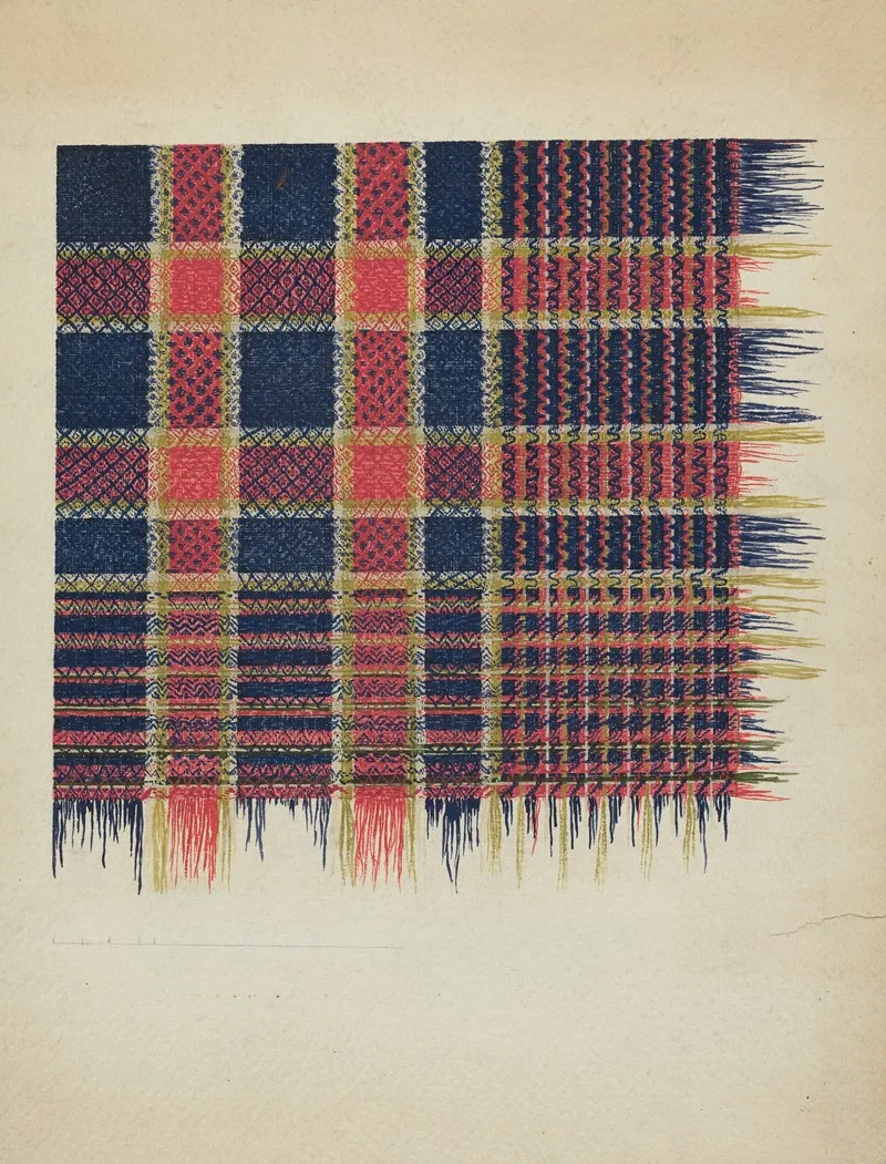 Handwoven Coverlet 4
