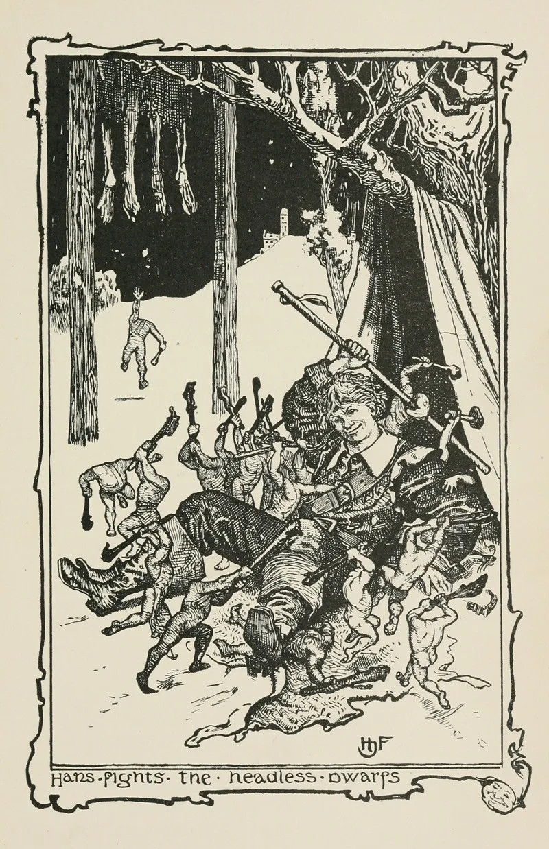 Hans Fights The Headless Dwarfs