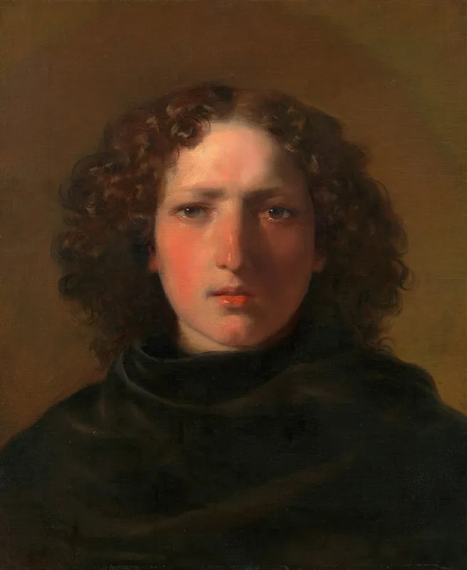 Hans Gasser Bildhauer Wall Art by Friedrich von Amerling - High-Resolution Digital Print