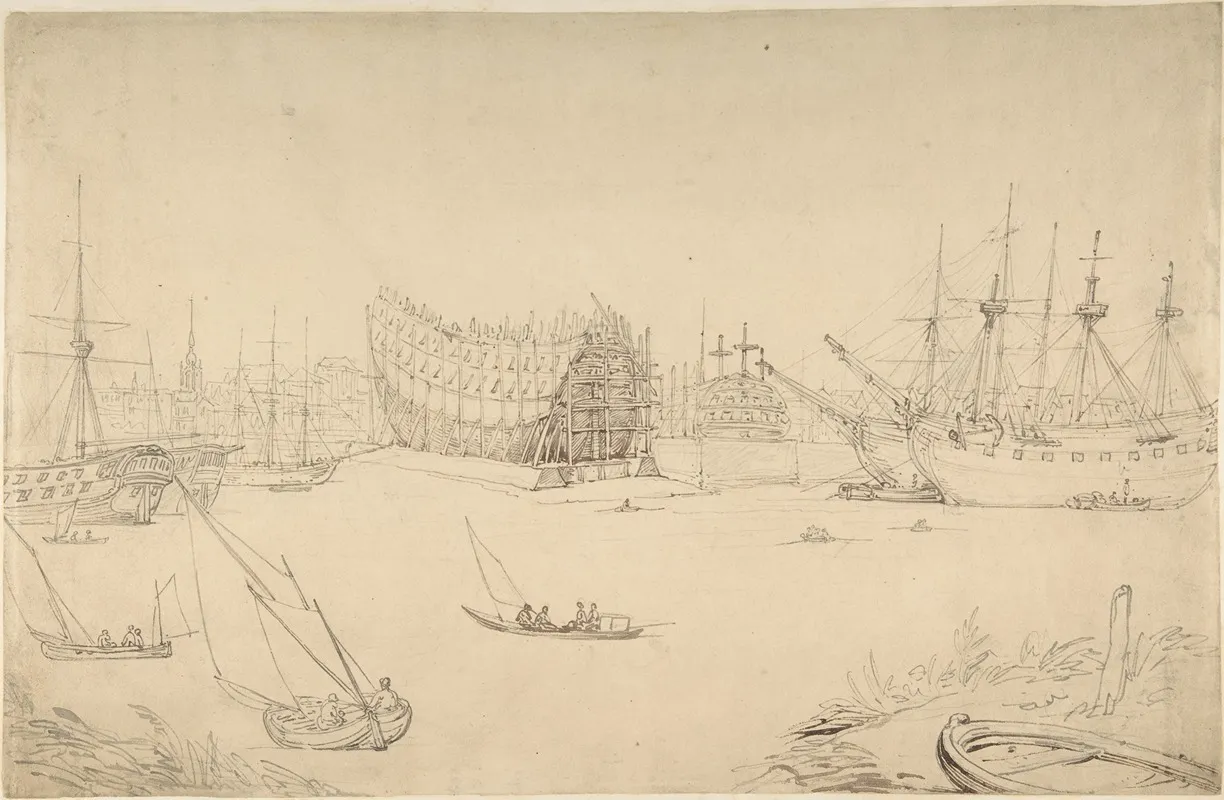 Harbor Scene 7