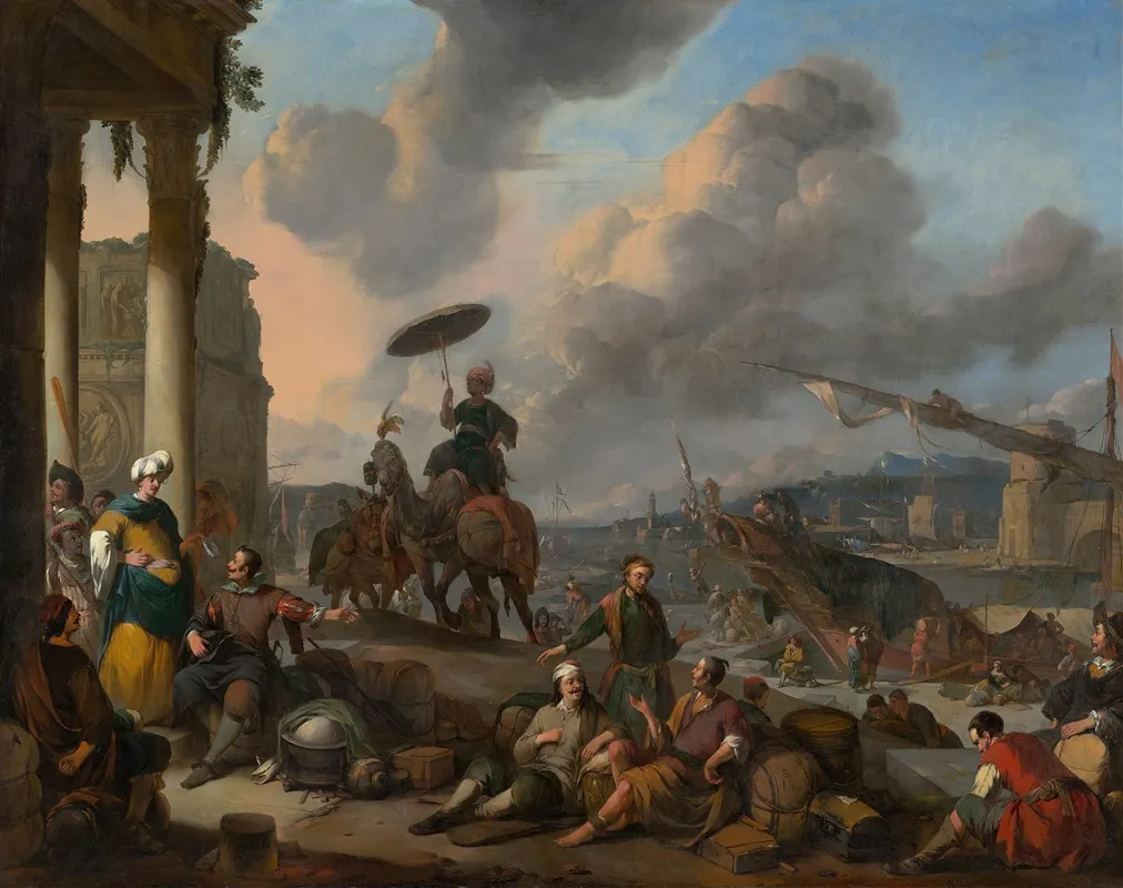 Harbour On The Mediterranean