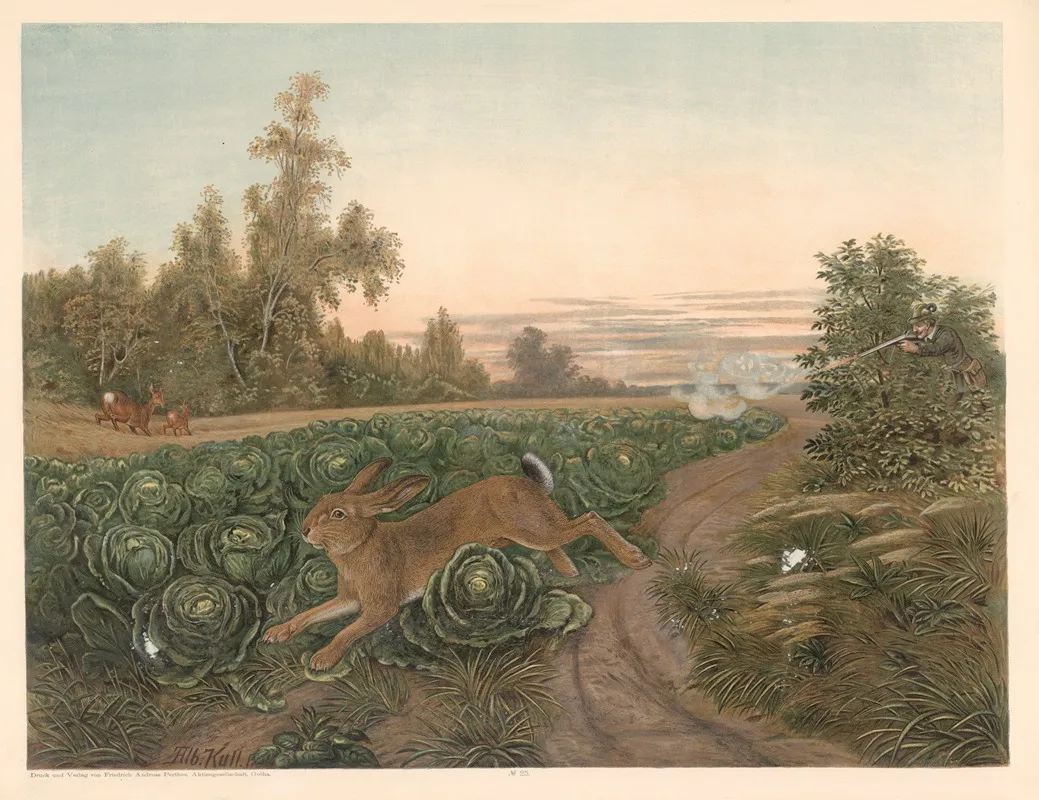 Hare 5 Wall Art by Otto Speckter - High-Resolution Digital Print