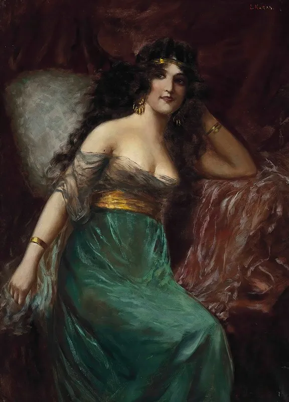 Harem Beauty Wall Art by E. Karas - High-Resolution Digital Print