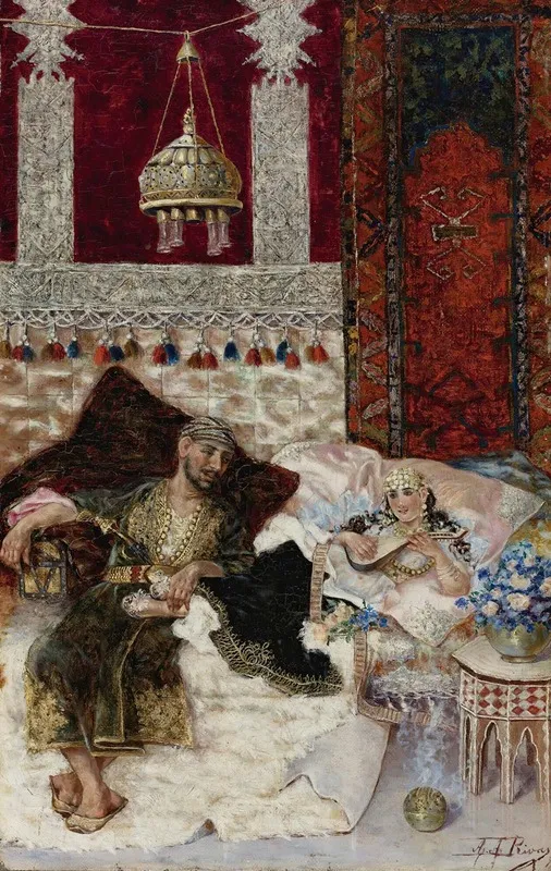 Harem Song Wall Art by Antonio Rivas - High-Resolution Digital Print