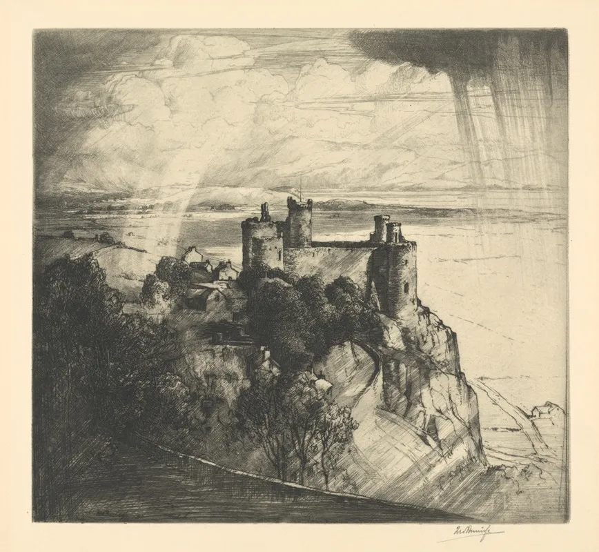 Harlech 3 Wall Art by Frederick Vango Burridge - High-Resolution Digital Print