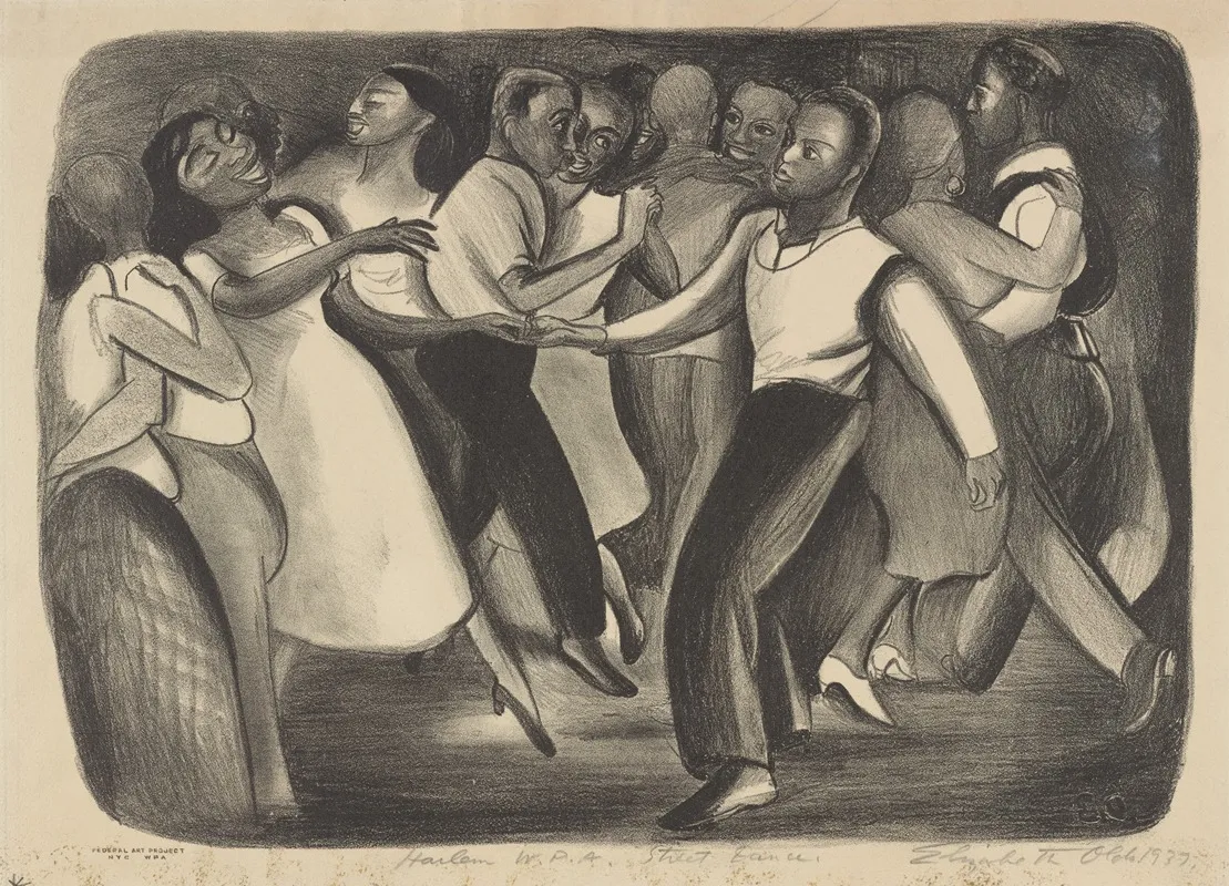 Harlem Wpa Street Dance