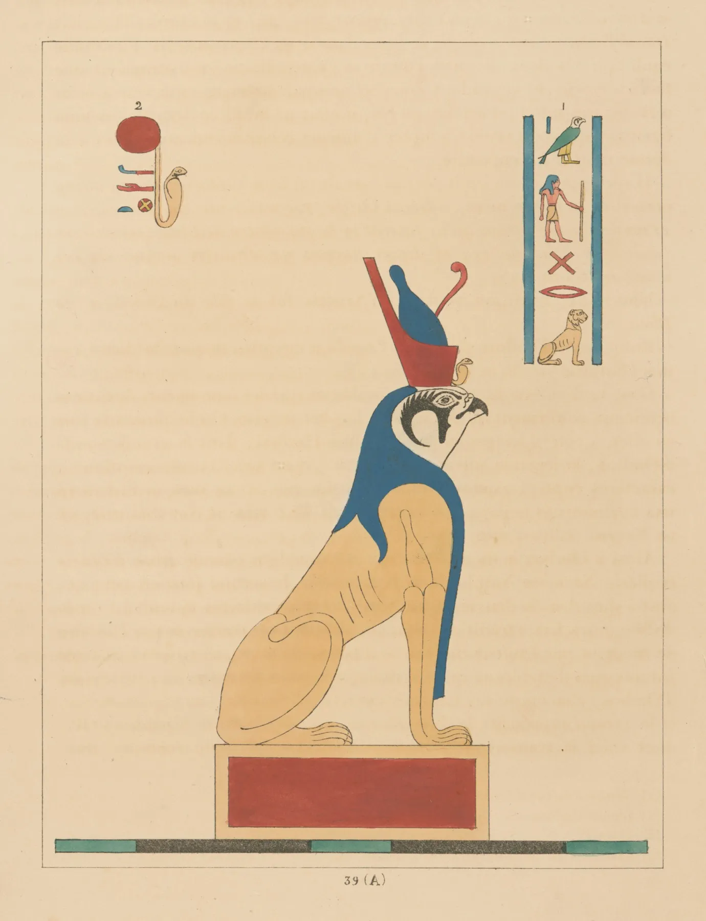 Haroeri Haroeris Aroueris Aroeris Apollon 2 Wall Art by Léon-Jean-Joseph Dubois - High-Resolution Digital Print
