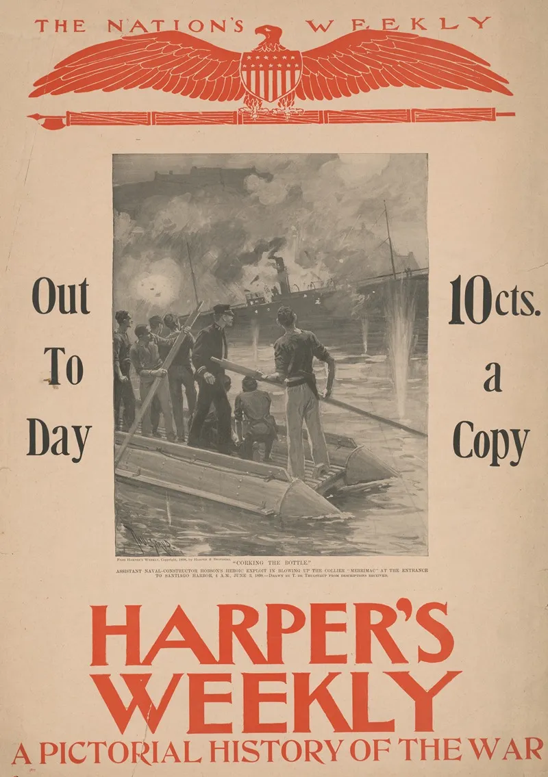 Harpers Weekly A Pictorial History Of The War Wall Art by Thure de Thulstrup - High-Resolution Digital Print