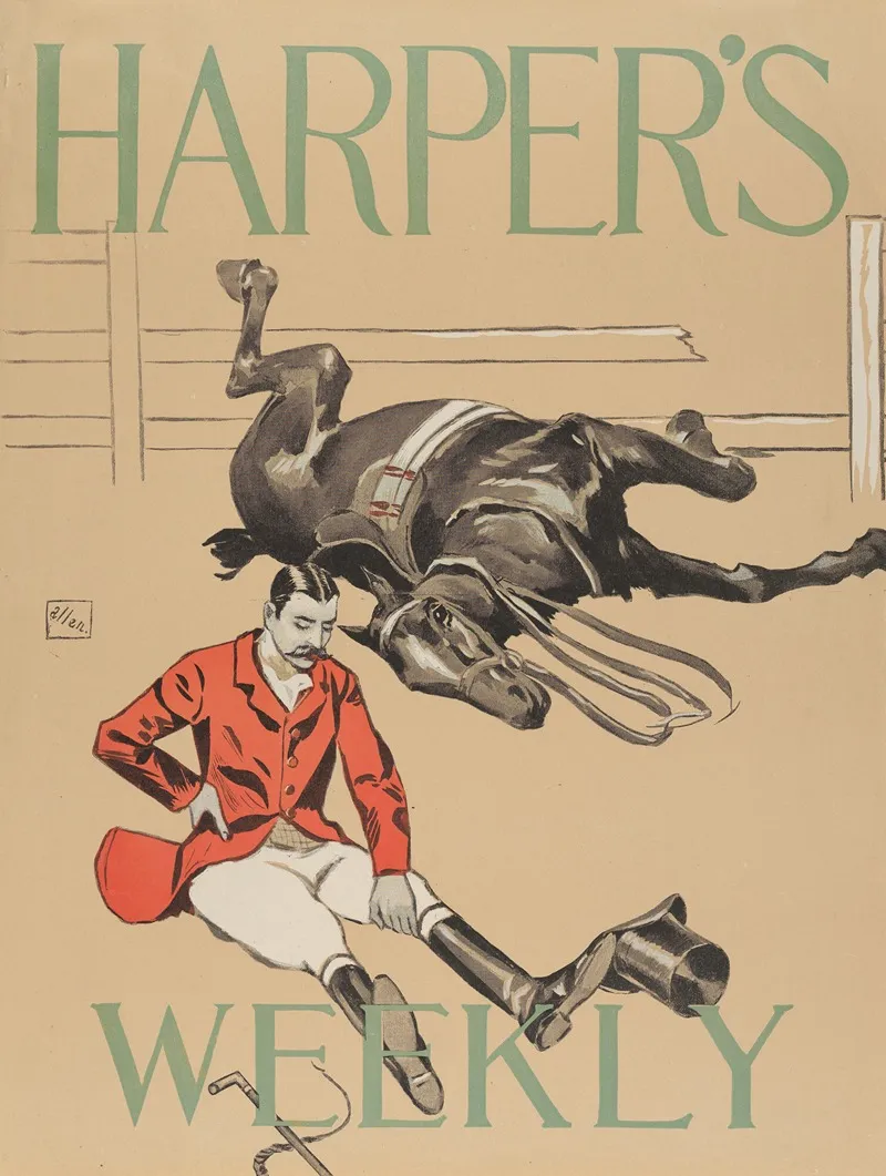 Harpers Weekly November 12th Wall Art by William Sullivant Vanderbilt Allen - High-Resolution Digital Print
