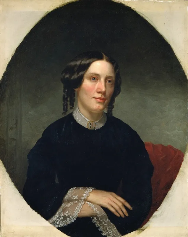 Harriet Beecher Stowe Wall Art by Alanson Fisher - High-Resolution Digital Print