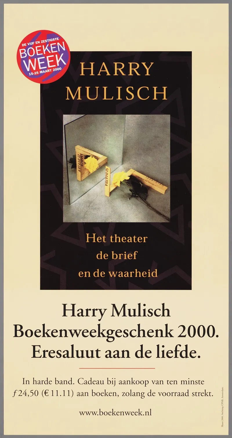 Harry Mulisch Boekenweekgeschenk 2000 Eresaluut Aan De Liefde Wall Art by CPNB - High-Resolution Digital Print