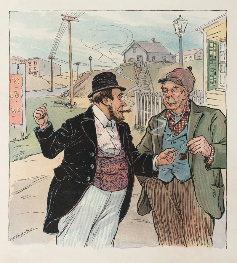 Harsh Criticism Wall Art by Walter H. Gallaway - High-Resolution Digital Print