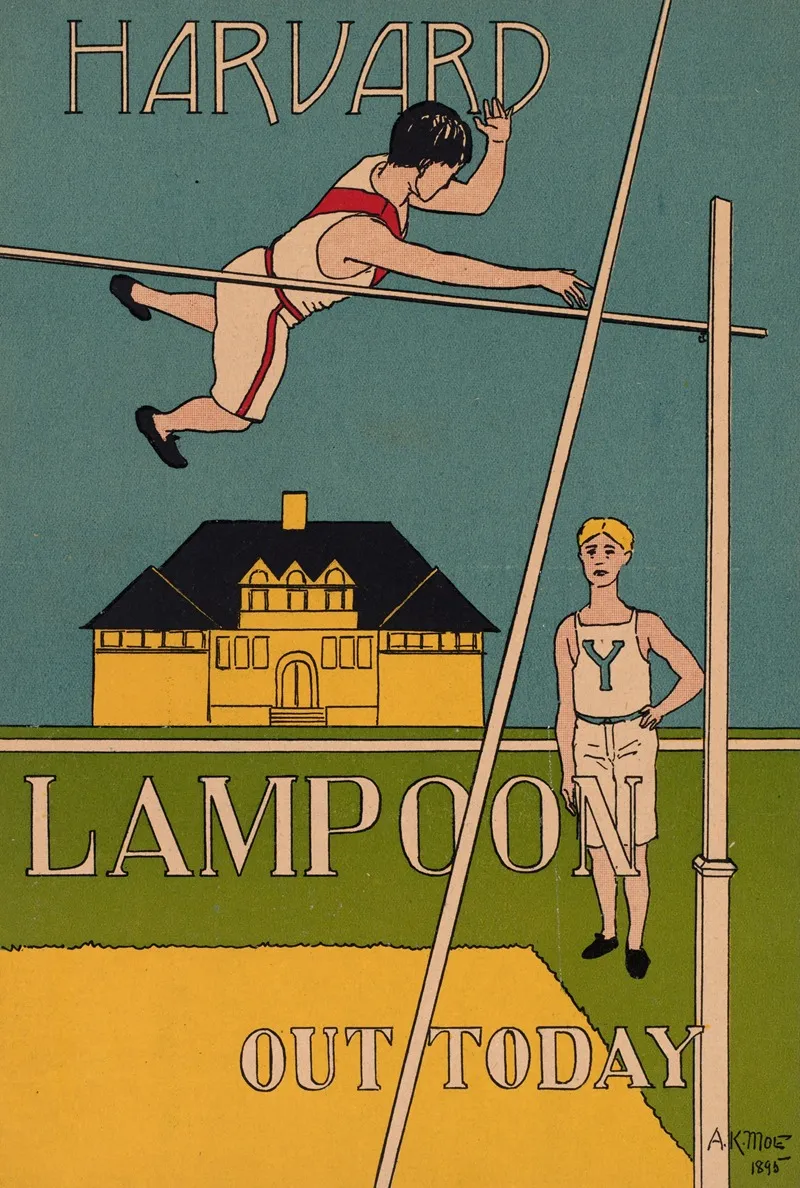 Harvard Lampoon Out Today 2 Wall Art by Alfred Keane Moe - High-Resolution Digital Print