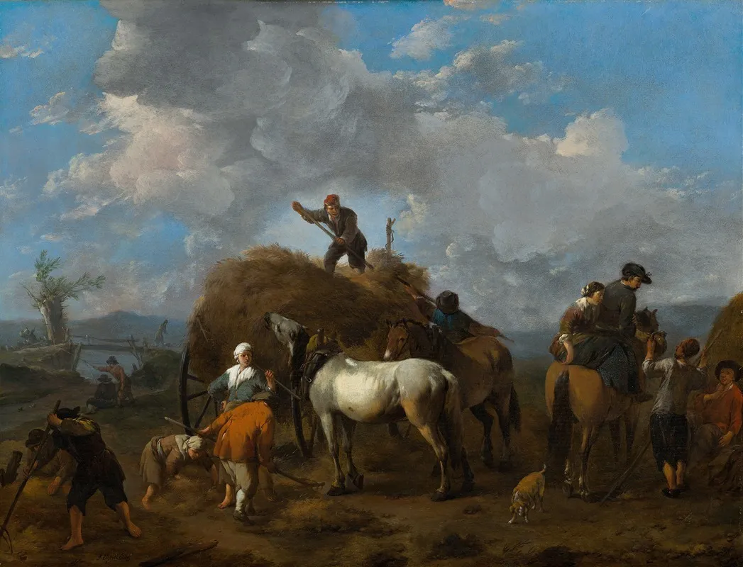 Harvesting The Hay