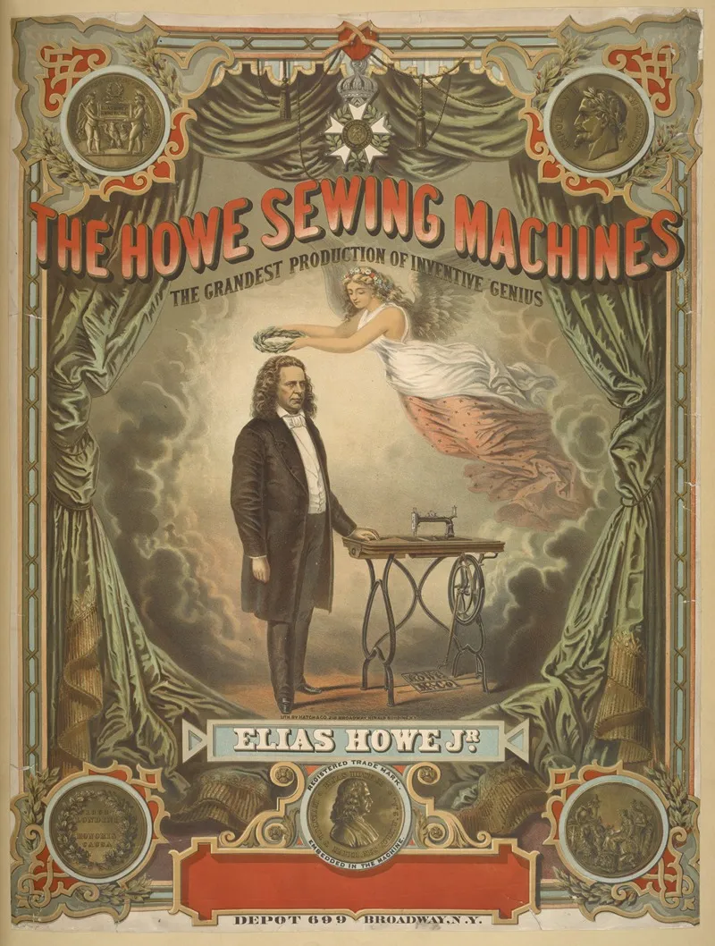 Hatch Co The Howe Sewing Machines