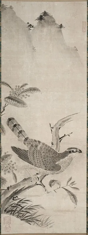Hawk 2 Wall Art by Fujiwara Masayoshi - High-Resolution Digital Print