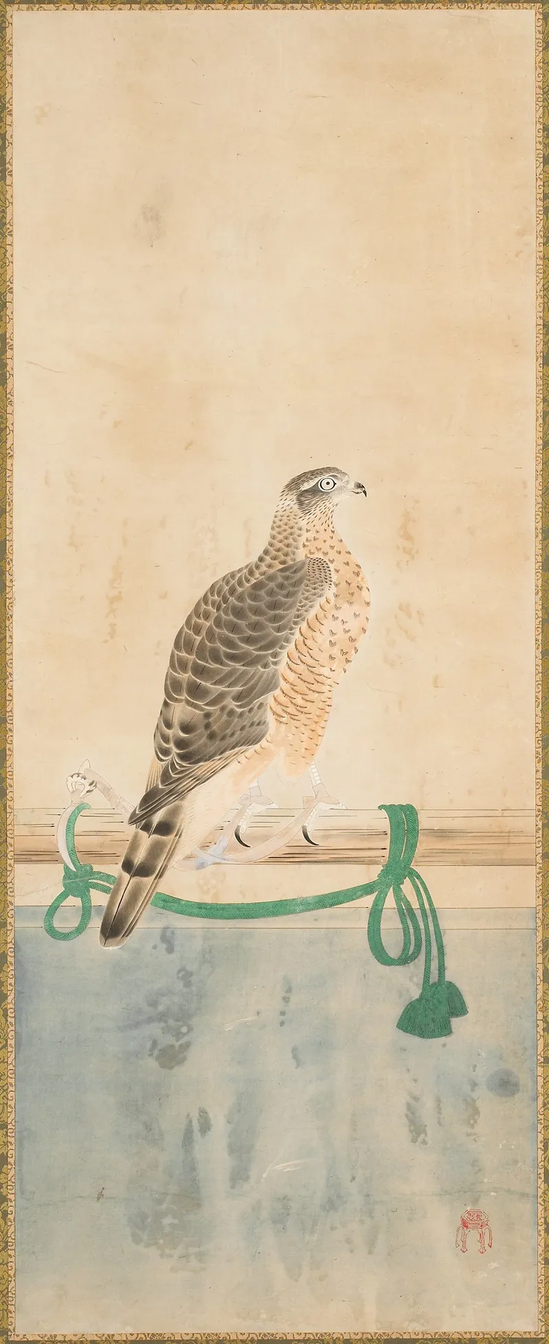Hawk 5 Wall Art by Tosa Mitsuoki - High-Resolution Digital Print