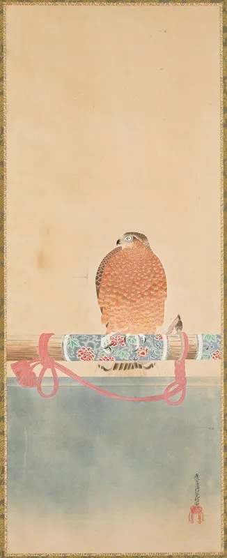 Hawk 6 Wall Art by Tosa Mitsuoki - High-Resolution Digital Print