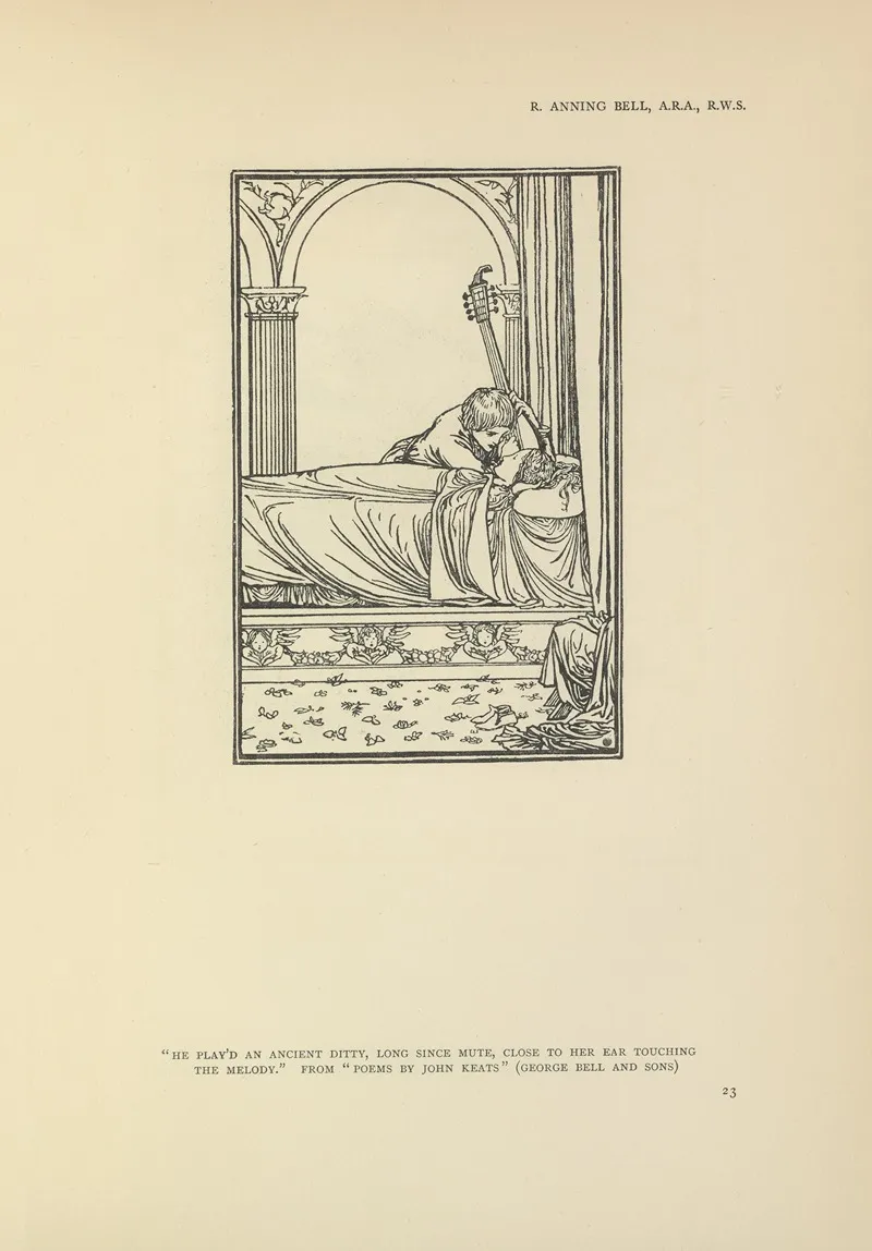 He Playd An Ancient Ditty Long Since Mute Poems By John Keats