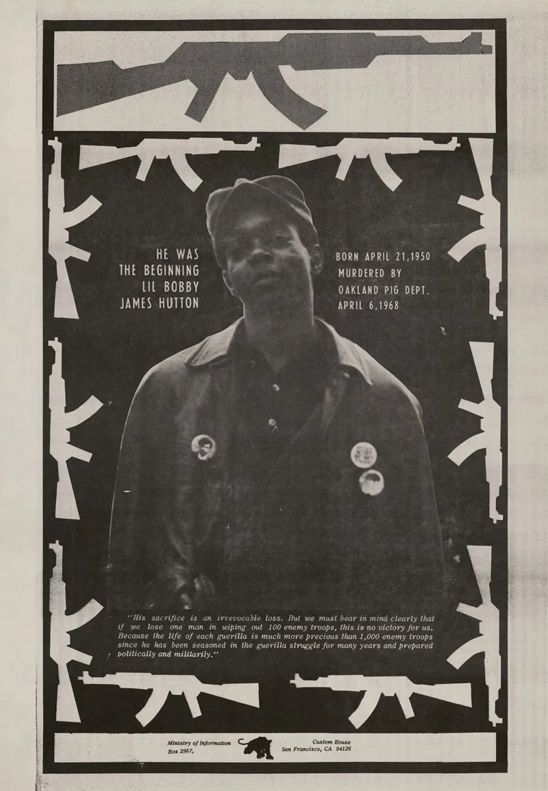 He Was The Beginning Lil Bobby James Hutton Born April 21 1950 Murdered By Oakland Pig Dept April 6 1968