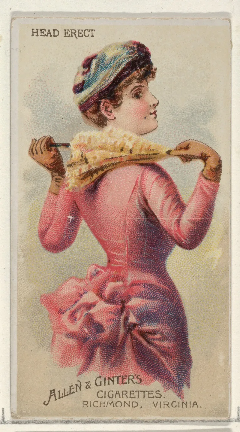 Head Erect Wall Art by Allen &amp; Ginter - High-Resolution Digital Print