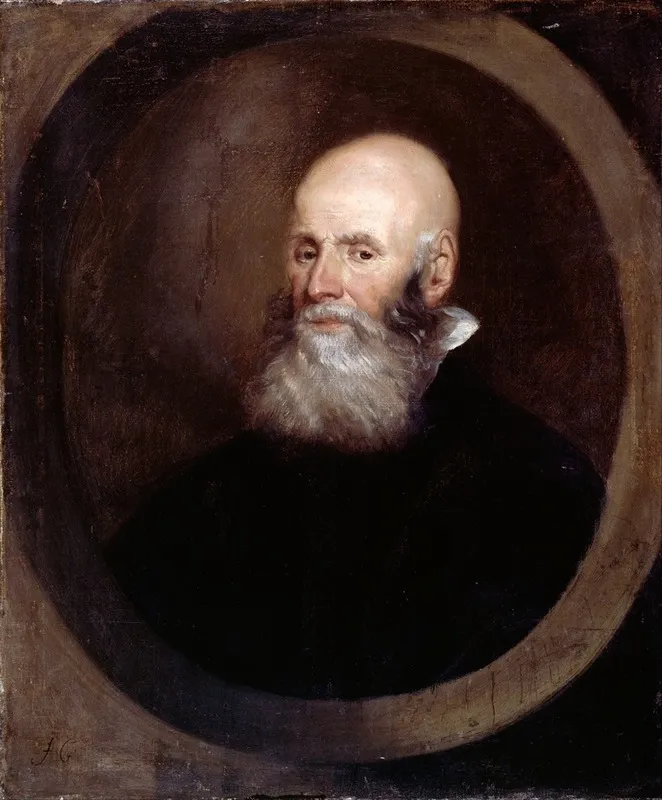 Head Of A Bearded Man 3 Wall Art by John Greenhill - High-Resolution Digital Print