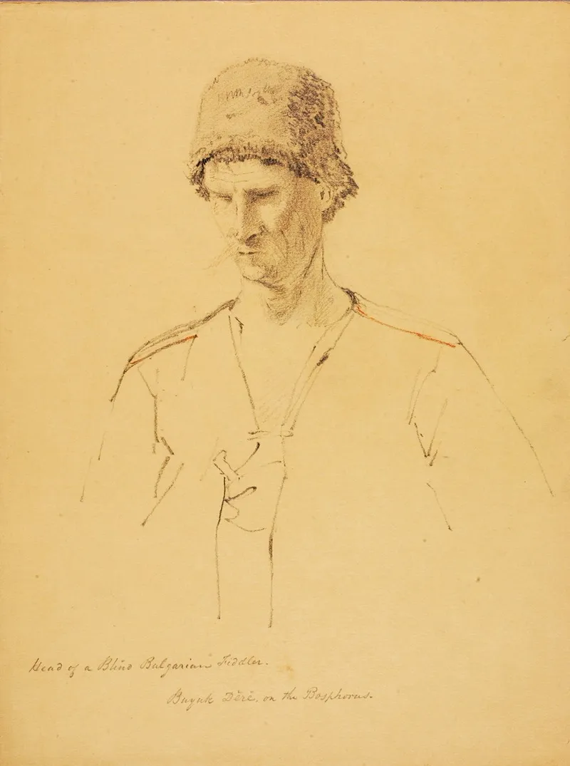 Head Of A Blind Bulgarian Fiddler