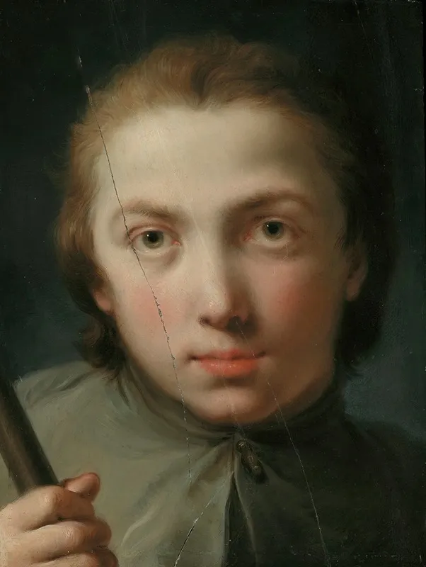 Head Of A Boy 10 Wall Art by Gaetano Gandolfi - High-Resolution Digital Print