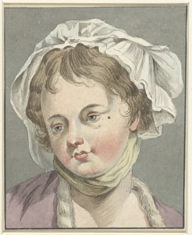Head Of A Girl 20 Wall Art by Jean-Baptiste Greuze - High-Resolution Digital Print
