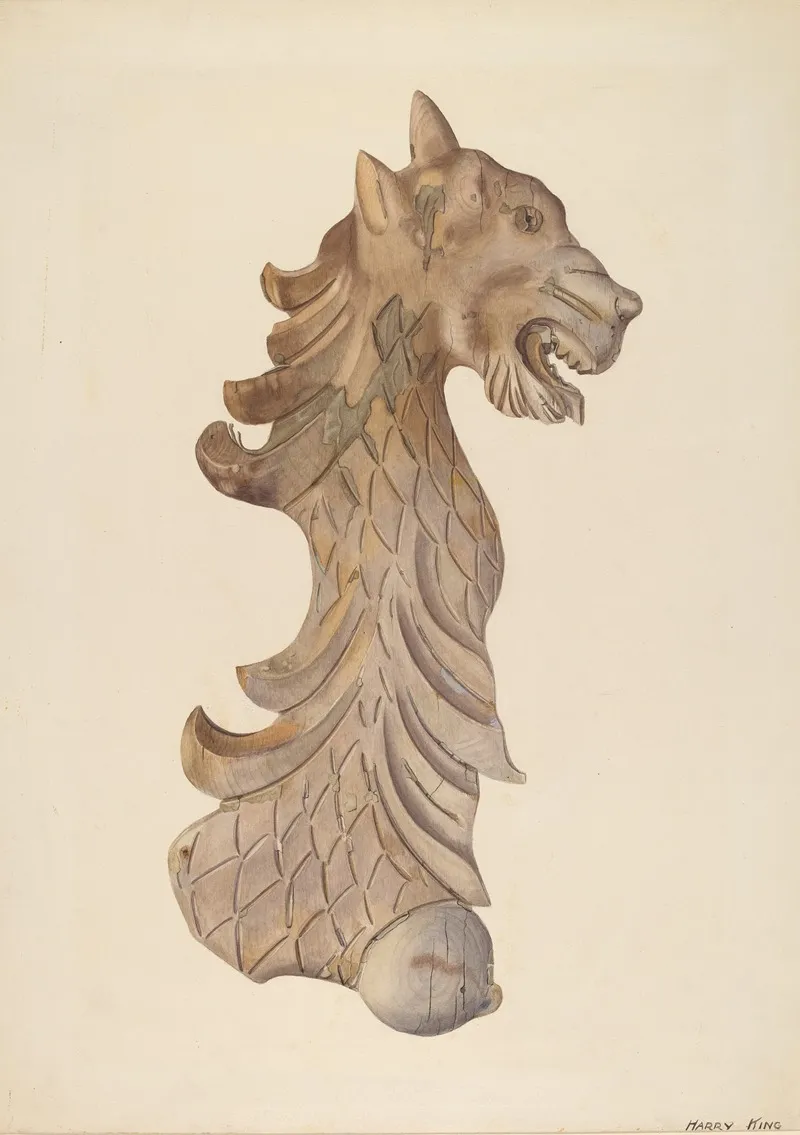 Head Of A Leopard