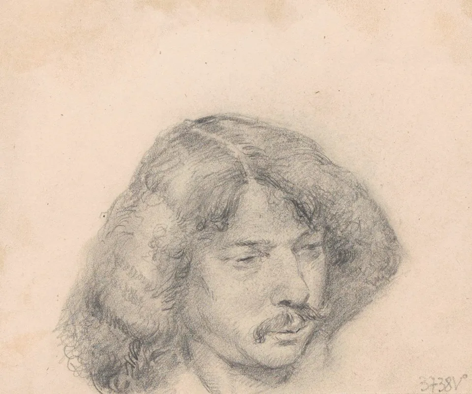Head Of A Man 39 Wall Art by Jan Willem Rosier - High-Resolution Digital Print
