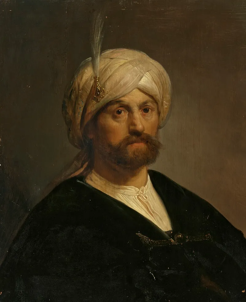 Head Of A Man 52 Wall Art by Pieter Fransz. de Grebber - High-Resolution Digital Print