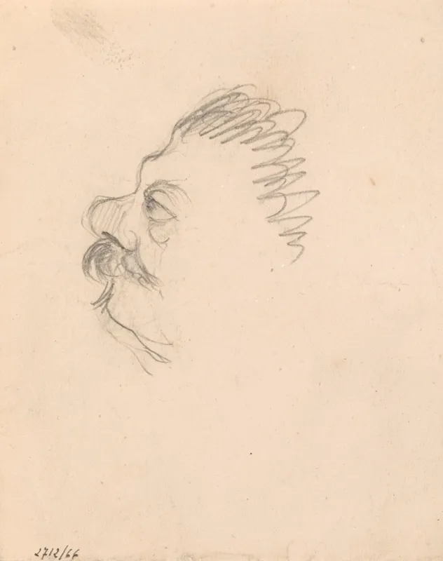 Head Of A Man In Profile 3