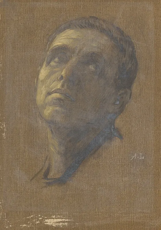 Head Of A Man With Upturned Eyes