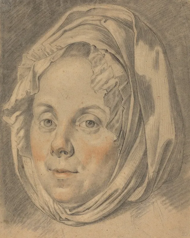 Head Of A Matron Wall Art by Johann Anton Tischbein - High-Resolution Digital Print