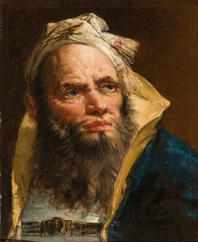 Head Of A Philosopher 4 Wall Art by Giovanni Battista Tiepolo - High-Resolution Digital Print