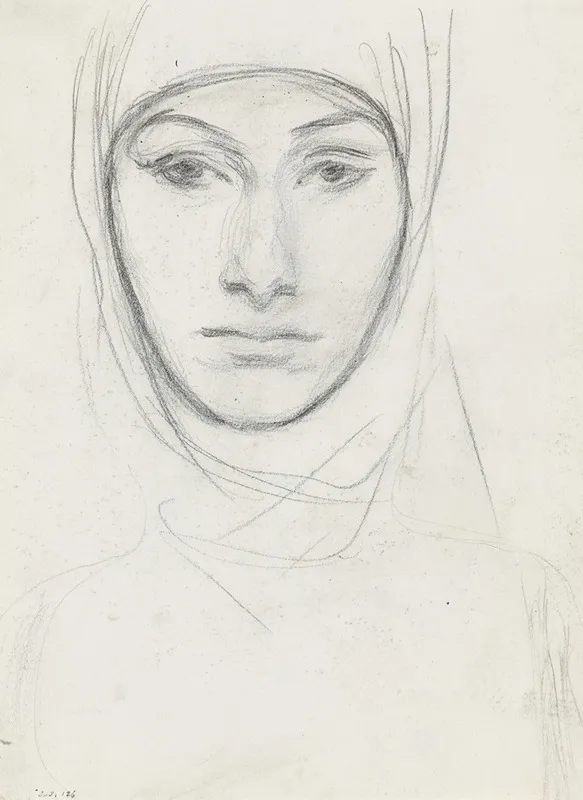 Head Of A Woman 27