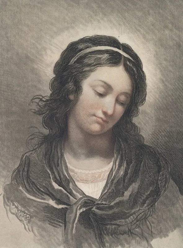 Head Of A Woman Looking Down