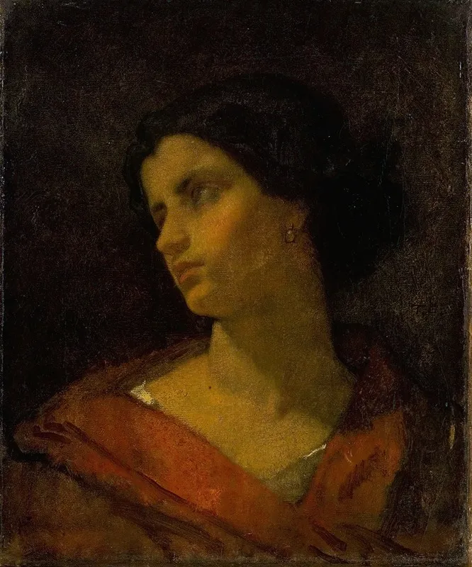 Head Of A Woman Study