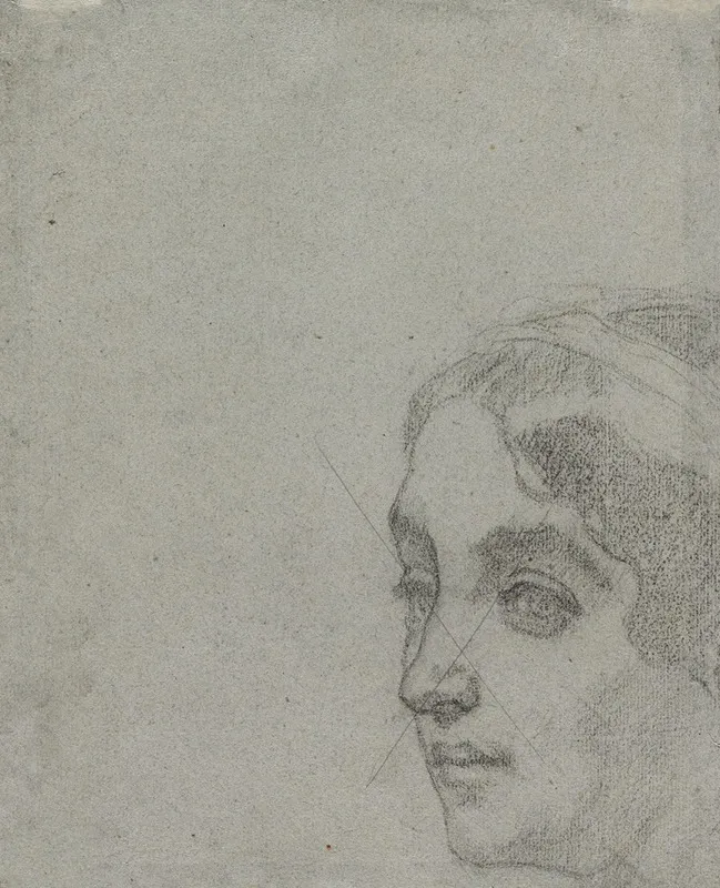 Head Of A Woman Verso