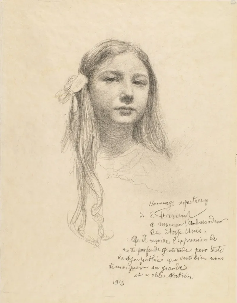 Head Of A Young Girl 11