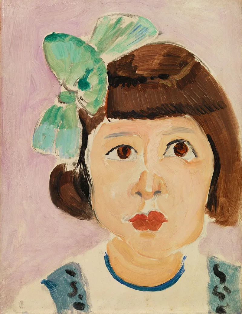 Head Of A Young Girl Tete De Fillette