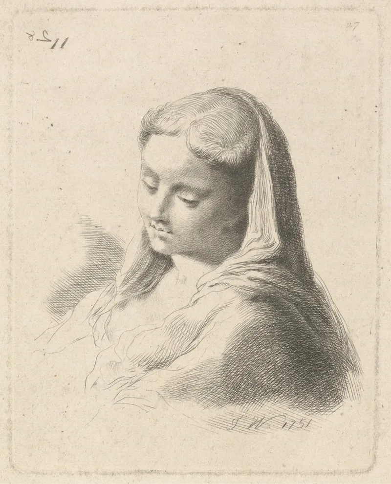 Head Of A Young Woman 21