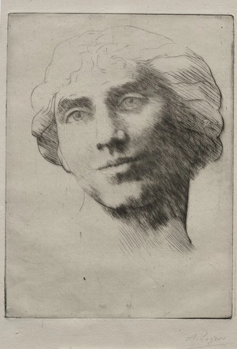 Head Of A Young Woman 25